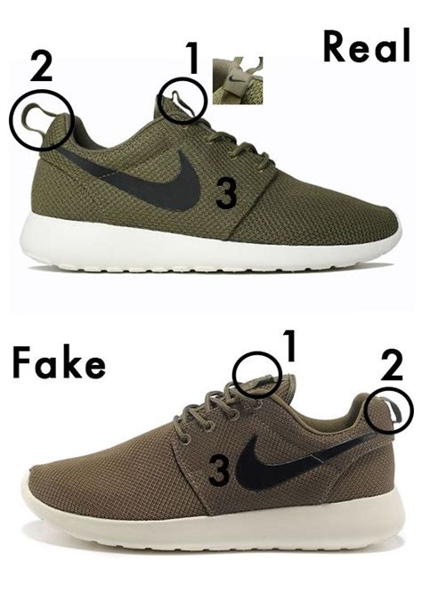 nike roshe fake vs real|Real vs Fake Nike .